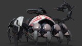 Mechanical scorpion (crab) deformation design ideas and steps