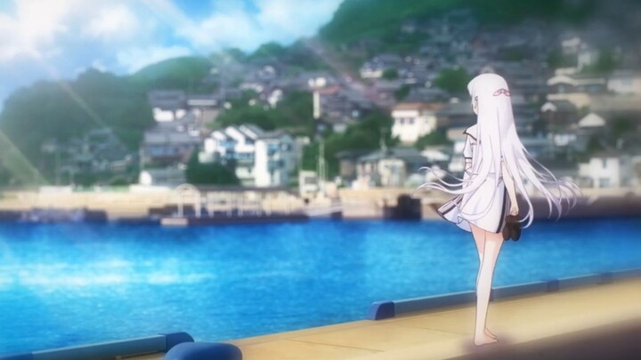 Saya dengar semua orang mengira OP dari versi anime Summer Pockets diedit dengan buruk.