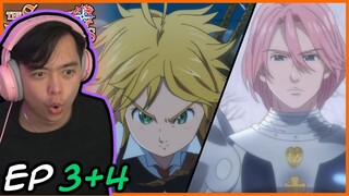 Gilthunder vs Meliodas! Seven Deadly Sins Episode 3 and 4 Reaction