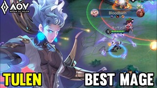 AOV : TULEN GAMEPLAY | BEST MAGE - ARENA OF VALOR LIÊNQUÂNMOBILE ROV COT