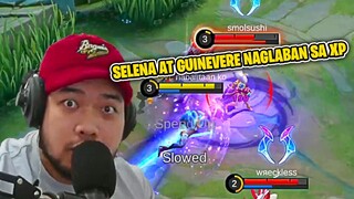 SELENA PINAGTRIPAN SI GUINEVERE SA XP LANE | MOBILE LEGENDS