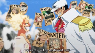 All Straw Hats' New BOUNTIES with Yonko Level - One Piece