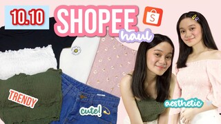 🌸✨ SHOPEE TRY-ON HAUL 🍀 cute & cheap!!