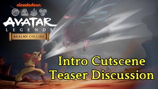Avatar Legends Realms Collide - New Intro Cutscene Teaser