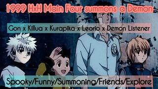 1999 HxH Main Four Summons a Demon ASMR (1999 HxH x Demon Listener)