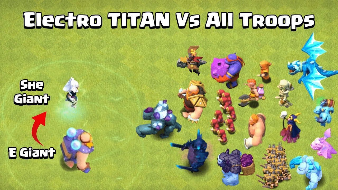 Electro Titan: A Nova Tropa Mais Forte do Clash of Clans! por