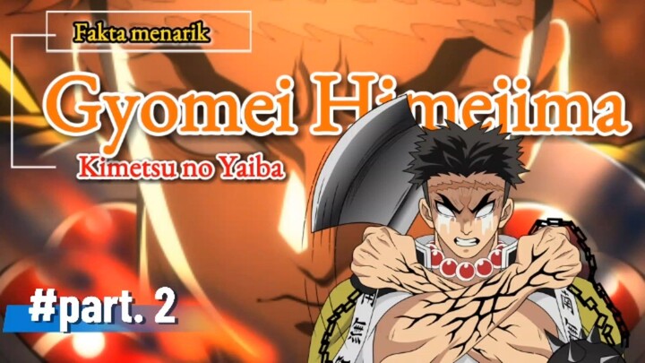 Fakta menarik Gyomei Himejima. "Kimetsu no Yaiba (Demon slayer)". #part. 2.