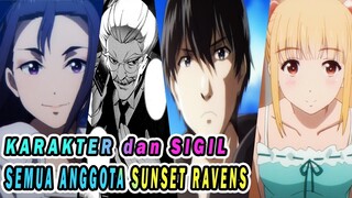 Mengenali Semua Anggota Clan "SUNSET RAVENS" dalam Darwins Game