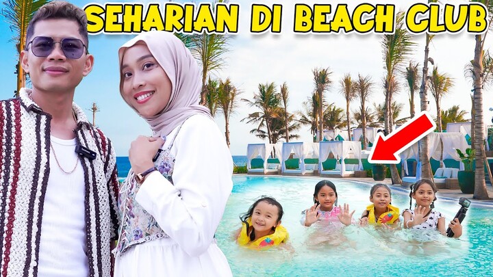 NGAJAKIN ALUNA DAN AMANDA BERENANG DI BEACH CLUB PINGGIR PANTAI!! SERU BANGET!!