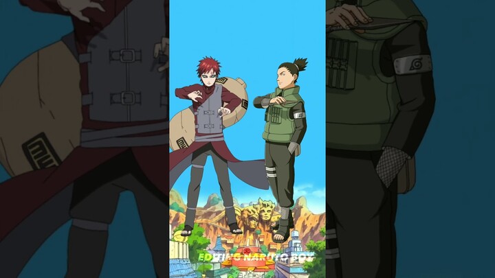 Gaara vs chunni & jonini  who is strongest #shorts