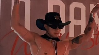 The dark cowboy is coming, get out of the way.