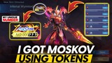 I GOT MY MOSKOV ALL STAR SKIN USING TOKENS WITH xxx UNIQUE ID