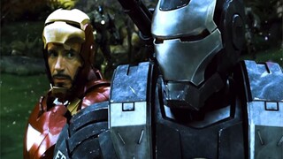 If the man behind Captain America is the Winter Soldier, then the man behind Iron Man is him