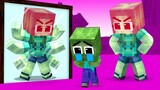 Monster School : Monster Mom and Baby Zombie - Sad Story - Minecraft Animation