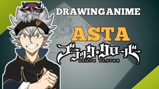 DRAWING ANIME ASTA [ BLACK CLOVER ] -VannArt