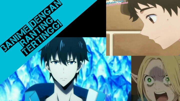 3 anime dengan rating tertinggi ada solo leveling