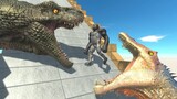 Deadly Parkour Slide - Animal Revolt Battle Simulator
