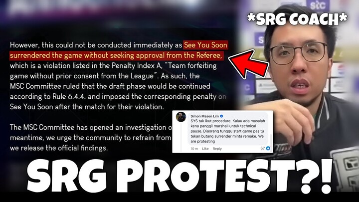 MOONTON RESPONDED!! SRG FIGHTS BACK?! SRG EXPLAINED THEIR POV VS SYS REDRAFT ISSUE… 🤯