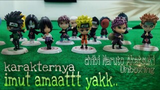 Chibi Naruto Akatsuki Action Figure Unboxing Review