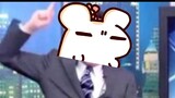 [Bison Hamster] The hamster was walked by Miha three times three times! Three times!