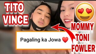 FIRST TIKTOK NG MAG JOWA EEEYYY ✌🤟😂❤| MOMMY TONI FOWLER | TITO VINCE | TORO FAMILY