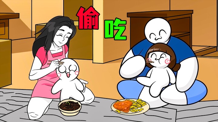 《偷吃》无敌的老妈也又温柔的一面，但吃饭却是相当霸气