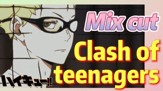 [Haikyuu!!]  Mix cut |  Clash of teenagers