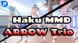 [Haku MMD] Duduk dan dengarkan musik / ARROW Trio_2