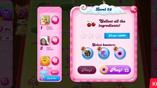CANDY CRUSH SAGA LEVEL 56 (NEW VERSION)