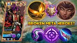 COUNTERING BROKEN META HEROES WITH THIS BUILD! | GLOBAL DYRROTH MYTHICAL GLORY GAMEPLAY OP MECHANICS