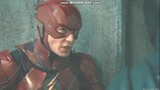 Justice League - Barry Scary Bugs and Guns Scene