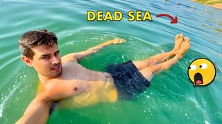 Swimming in the Dead Sea! (IMPOSSIBLE TO DROWN?)