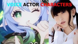 Nahida [Genshin Impact] japanese voice actor Tamura Yukari in other characters