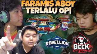 ABOY ABOY EMANG HARUS DINERF FARAMISNYA !! REBELLION VS GEEK FAM MATCH 2 - MPL S13