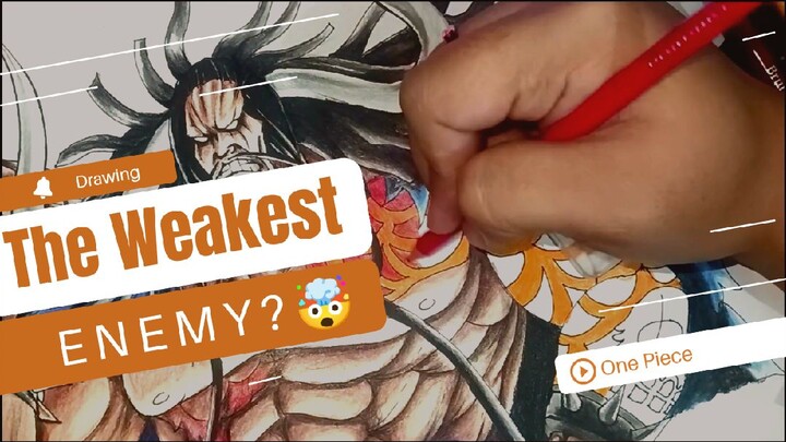 ANIME ART | DRAWING KAIDO from One Piece