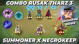 Combo RUSAK!! Tharz 3 Summoner X Necrokeep!! Combo Terkuat Magic Chess