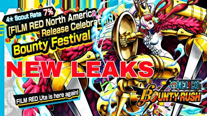 FILM RED UTA REBANNER ALREADY?? NEW LEAKED BANNERS & EVENTS | ONE PIECE BOUNTY RUSH | OPBR