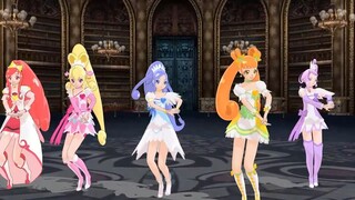 【MMDプリキュア】ドキドキプリキュアでガチ百合の女王