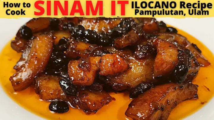 SINAM IT |  Minatamis na Taba ng Baboy | ILOCANO Recipe | SAMSAM IT | Sweet Pork Fat | Filipino Food