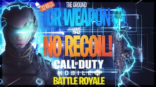 The Ground ICR Weapon Has NO Recoil (Meow) | Call of Duty: Mobile Battle Royale