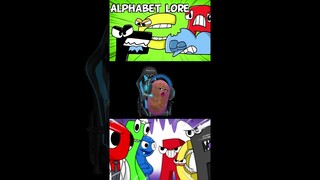 BERITA TERBARU !! ALPHABET LORE BERANTEM DENGAN RAINBOW FRIENDS !! #shorts #short