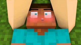 Steve is shocked at Alex! What did she show? - monster school minecraft animation