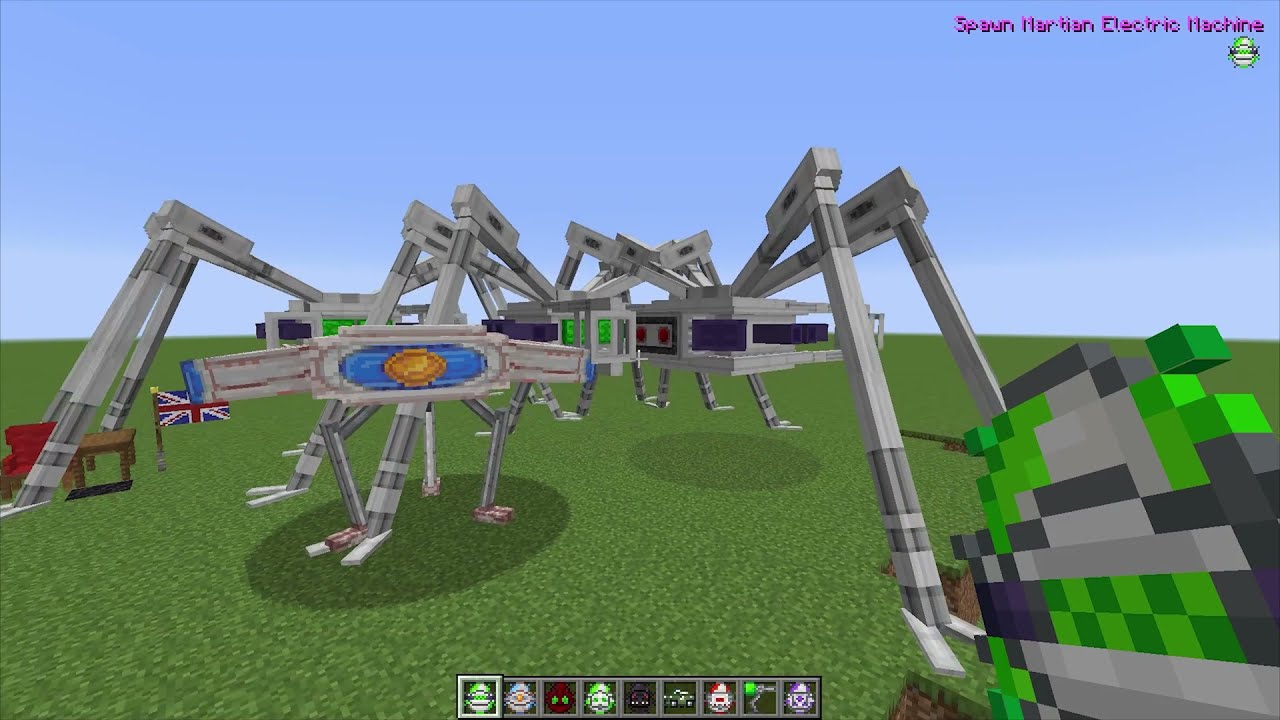 The War Of The Worlds Mod In Minecraft Bilibili