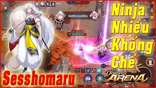 🌸Onmyoji Arena: SesshoMaru - Sát Thủ Bất Tử, Choáng, Câm Lăng, Check Bụi Quá Toàn Diện