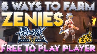 8 WAYS TO FARM ZENY AS F2P PLAYER - RAGNAROK MOBILE SEA