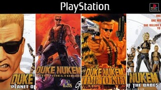 Evolution Duke Nukem Games for PS1