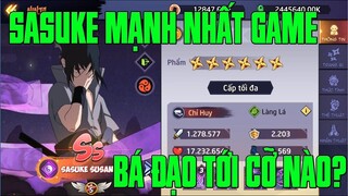 HUYỀN THOẠI NHẪN GIẢ - REVIEW SASUKE SUSANOO TIÊN NHÂN 2 MẠNH NHẤT GAME...1 VS 6 KHÁ LÀ DỄ :))