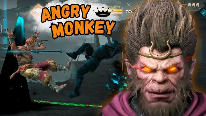 Monkey King woke up and Decided Bruta!ity 🦍 Monkey against Herald & Legion || Shadow Fight 4 Arena