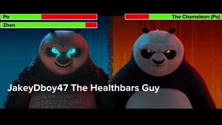 Kung Fu Panda 4 - (2024) - Final Battle With Healthbars - (Part 2) .