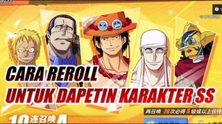 Cara Reroll Di One Piece Fighting Path